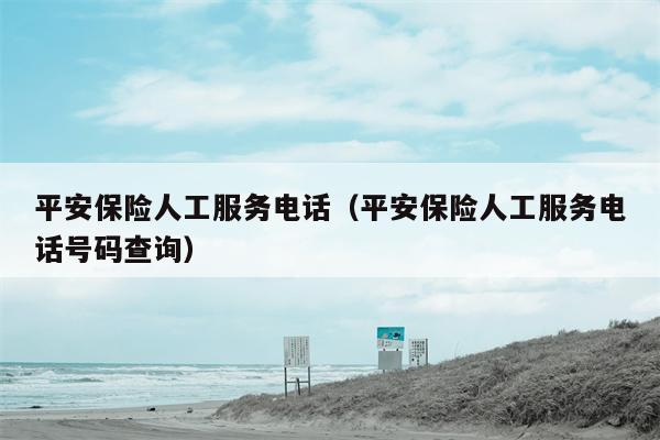 平安保险人工服务电话（平安保险人工服务电话号码查询）