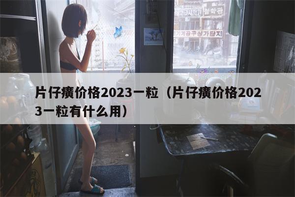 片仔癀价格2023一粒（片仔癀价格2023一粒有什么用）