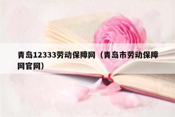 青岛12333劳动保障网（青岛市劳动保障网官网）