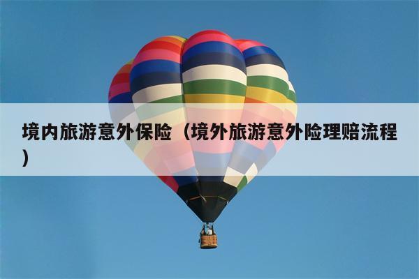 境内旅游意外保险（境外旅游意外险理赔流程）