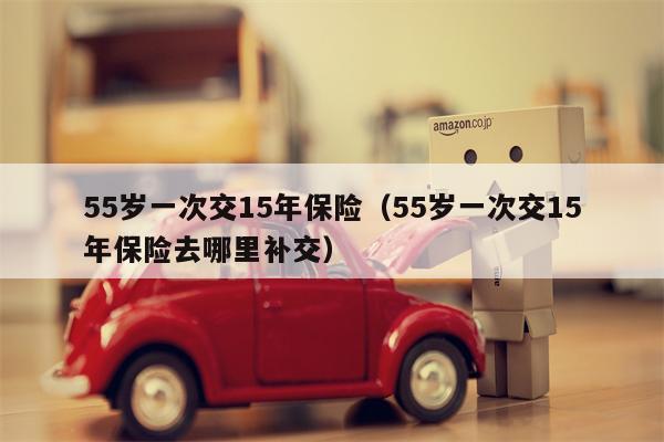 55岁一次交15年保险（55岁一次交15年保险去哪里补交）