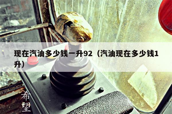 现在汽油多少钱一升92（汽油现在多少钱1升）