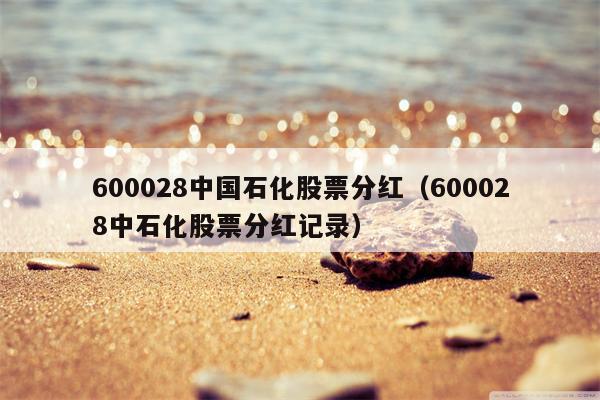 600028中国石化股票分红（600028中石化股票分红记录）