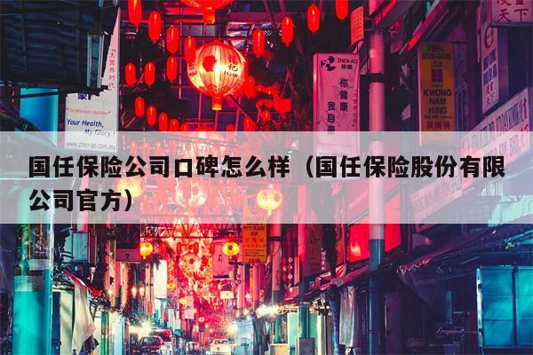 国任保险公司口碑怎么样（国任保险股份有限公司官方）