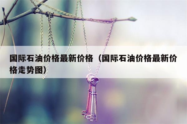 国际石油价格最新价格（国际石油价格最新价格走势图）