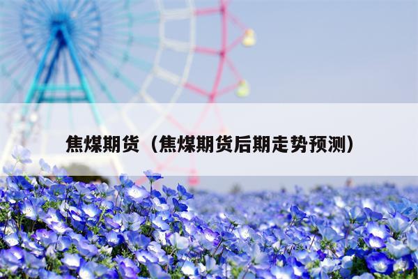 焦煤期货（焦煤期货后期走势预测）
